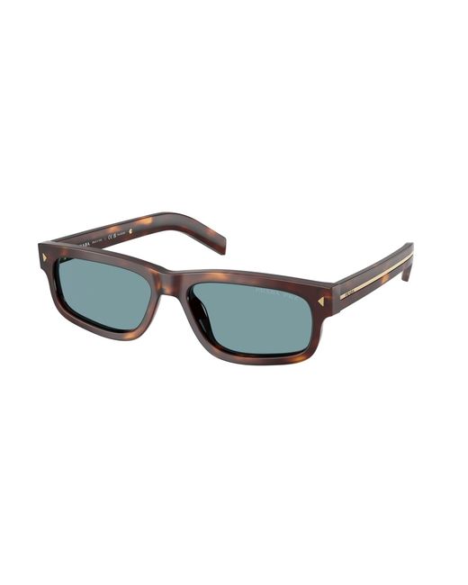 Prada Black Pr B11S 15W04D Sunglasses Acetate Squared Polarized for men