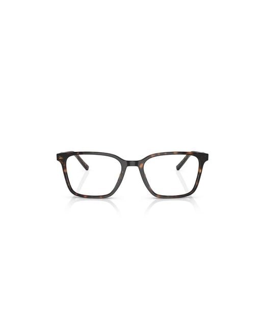 Dolce & Gabbana Black Dg3365 502 Optical Frames Acetate Squared for men