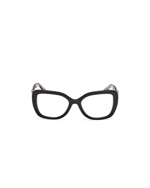Guess Black Gm50027 001 Optical Frames Acetate Squared Normal