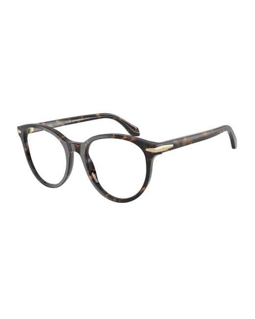 Giorgio Armani Black Ar7279 6235 Optical Frames Acetate Round Normal