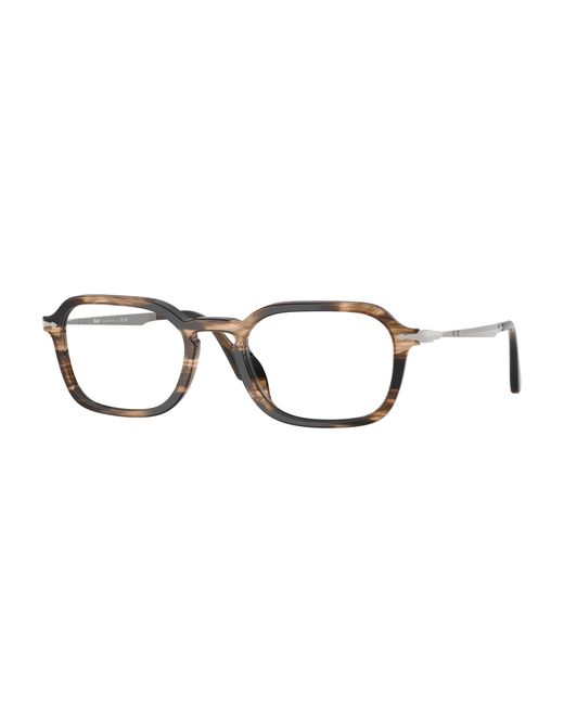 Persol Black Po3381V 1236 Optical Frames Acetate Pillow Normal