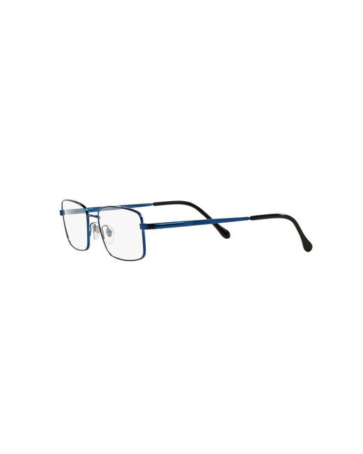 Sferoflex Black Sf2271 277 Optical Frames Metal Squared for men