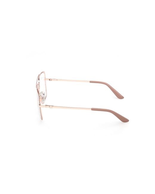 Guess Black Gu50248 058 Optical Frames Metal Squared Normal