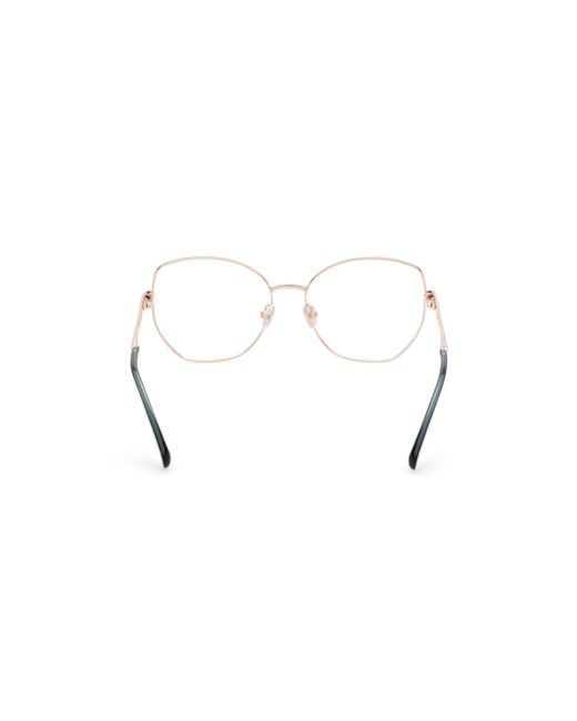 MAX&Co. Black Mo5140 028 Optical Frames Metal Round Normal