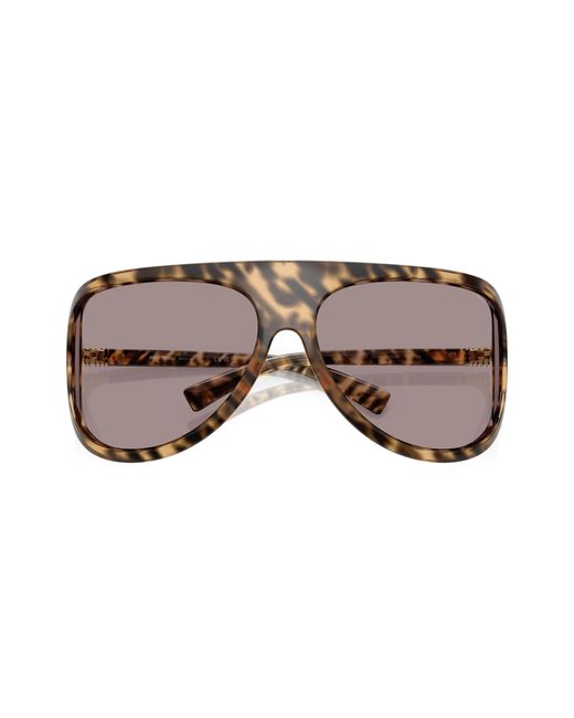 Miu Miu Black Mu A01S 11Z06I Sunglasses Injected Geometric Normal