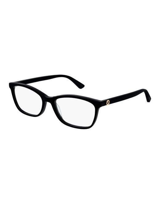 Gucci Black Gg0613O 001 Optical Frames Acetate Squared