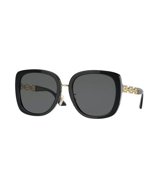 Versace Black Ve4407D Gb1/87 Sunglasses Acetate Pillow Normal