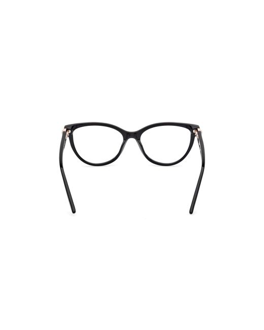 Guess Black Gu50195 001 Optical Frames Acetate Cat Eye Normal