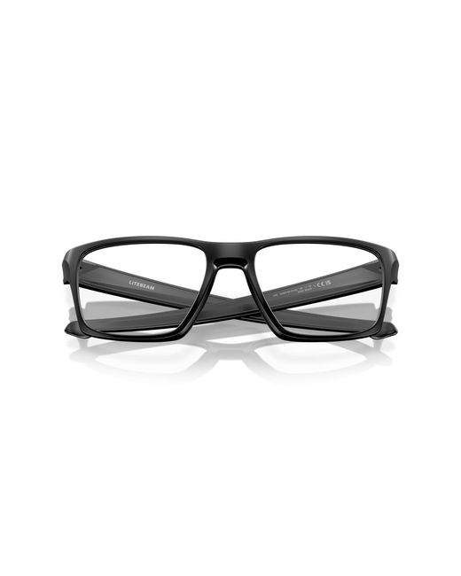 Oakley Black Ox8140 Litebeam 814001 Optical Frames O_Matter Squared Normal for men