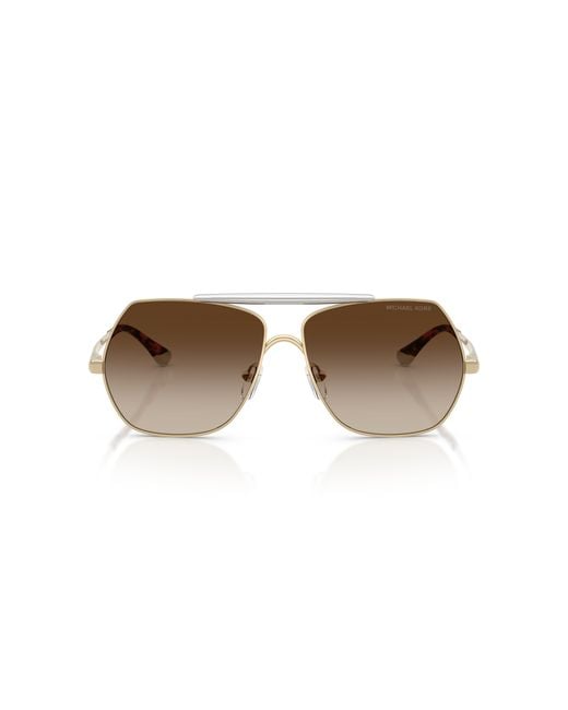 Michael Kors Black Mk1173 Denver 101413 Sunglasses Metal Pilot Normal Shaded