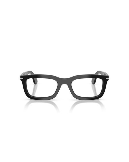 Persol Black Po3397V 95 Optical Frames Acetate Transparent Squared Normal
