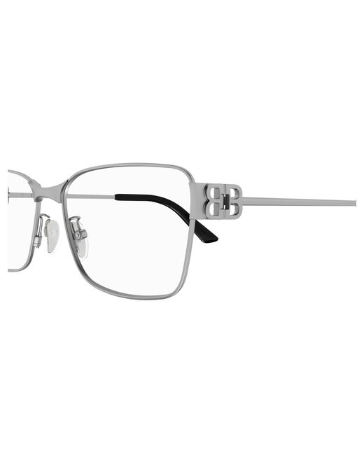 Balenciaga Black Bb0375Oa 002 Optical Frames Acetate Transparent Squared