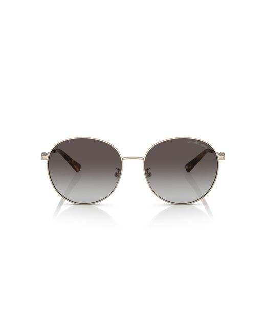 Michael Kors Black Mk1119 Alpine 10148G Sunglasses Metal Round Normal Shaded