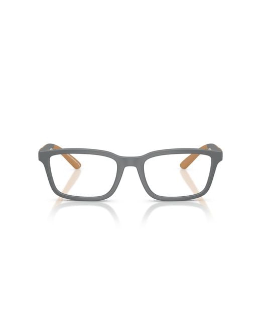 Emporio Armani Black Ea3259 6261 Optical Frames Injected Squared Normal for men