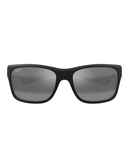 Maui Jim Black Mj0681S 001 Sunglasses Bio-Injected Squared for men