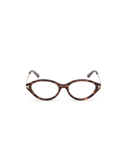 Emilio Pucci Black Ep5278 056 Optical Frames Acetate Round Normal
