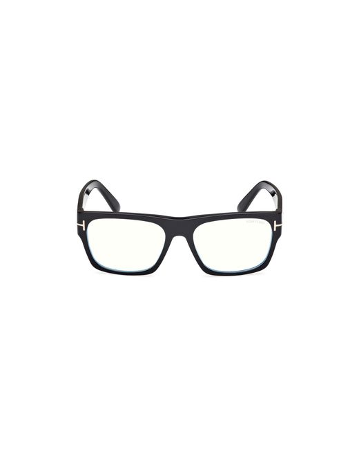 Tom Ford Black Ft6035-B 001 Optical Frames Acetate Squared Normal for men