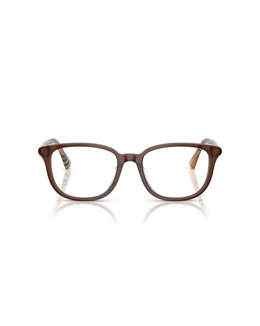 Burberry Black Be2434D 4243 Optical Frames Acetate Transparent Squared Normal