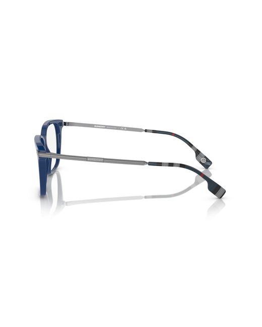 Burberry Black Be2378 Ellis 4058 Optical Frames Acetate Transparent Squared Normal for men