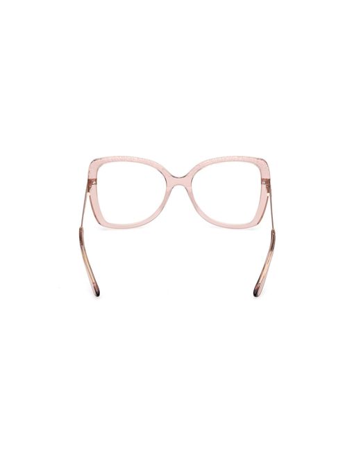 Guess Black Gu50245 057 Optical Frames Acetate Butterfly Normal