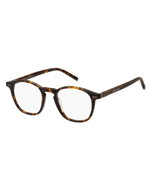 Tommy Hilfiger Black Th 1941 086 Optical Frames Bio-Cecid Round for men