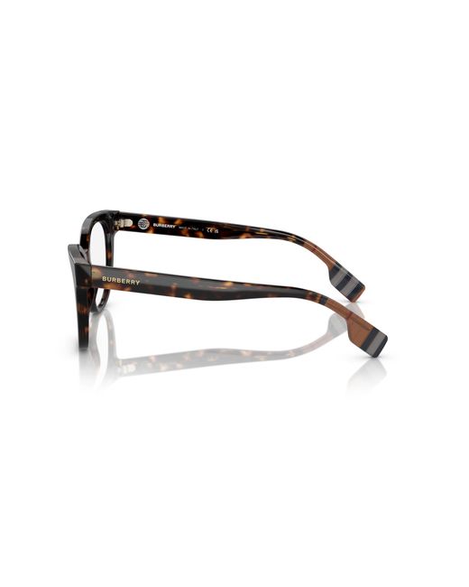 Burberry Black Be2375 Evelyn 3002 Optical Frames Acetate Transparent Cat Eye Normal