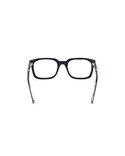 Web Black We5445 092 Optical Frames Acetate Squared Normal for men