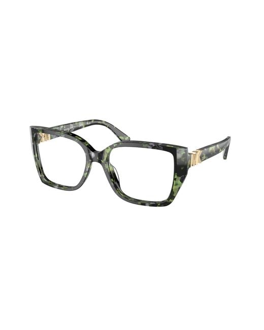 Michael Kors Black Mk4115U Castello 3953 Optical Frames Acetate Transparent Squared Normal