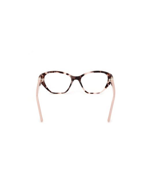Guess Black Gu50119 055 Optical Frames Acetate Cat Eye Normal