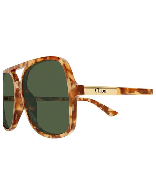 Chloé Black Ch0364S 003 Sunglasses Acetate Pilot