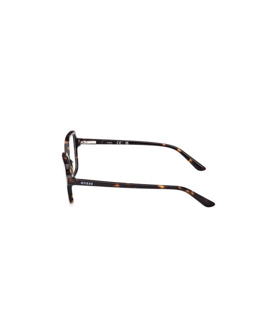Guess Black Gu50164 052 Optical Frames Acetate Squared Normal