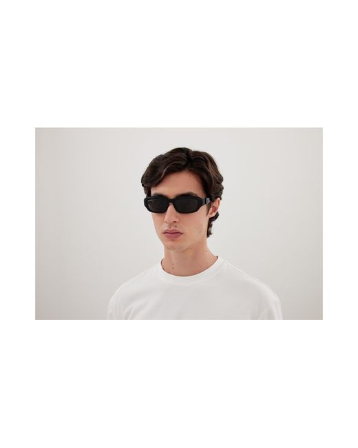 Balenciaga Black Bb0409S 001 Sunglasses Acetate Squared