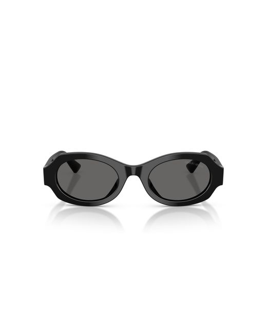 Giorgio Armani Black Ar8245Hu 587587 Sunglasses Acetate Geometric Normal
