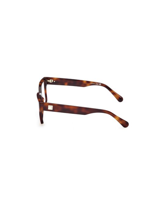 MAX&Co. Black Mo5179 052 Optical Frames Acetate Squared Normal