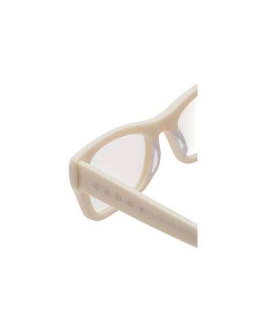 Marni Black 1Sl Akelu Cream Optical Frames Acetate Squared