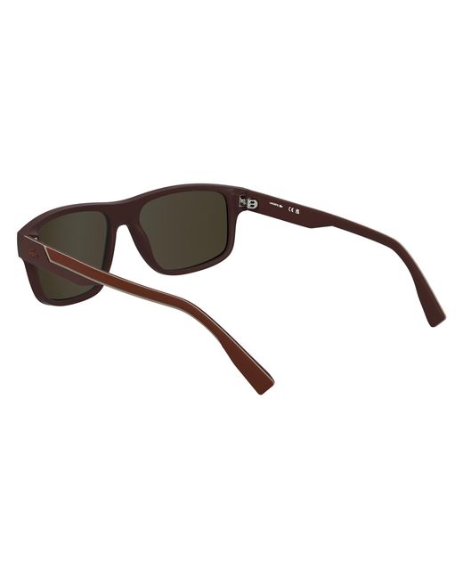 Lacoste Black L6057S 601 Sunglasses Bio-Inject Squared Normal for men