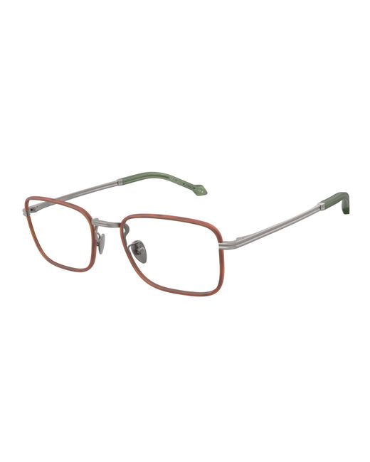 Giorgio Armani Black Ar5152J 3003 Optical Frames Steel Squared Normal for men