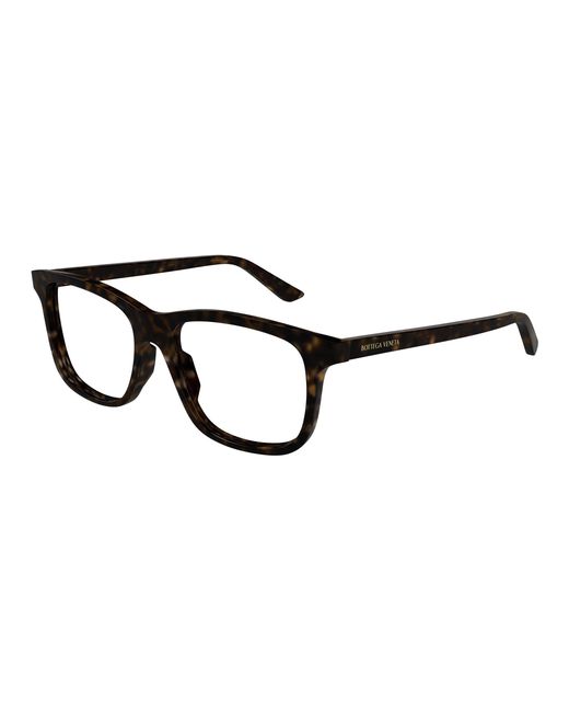 Bottega Veneta Black Bv1316O 002 Optical Frames Acetate Transparent Squared