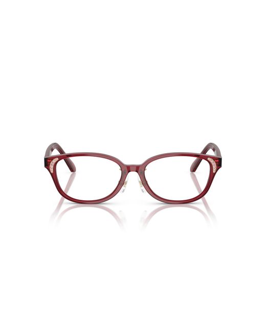 Swarovski Black Sk2040D 1055 Optical Frames Acetate Round Normal