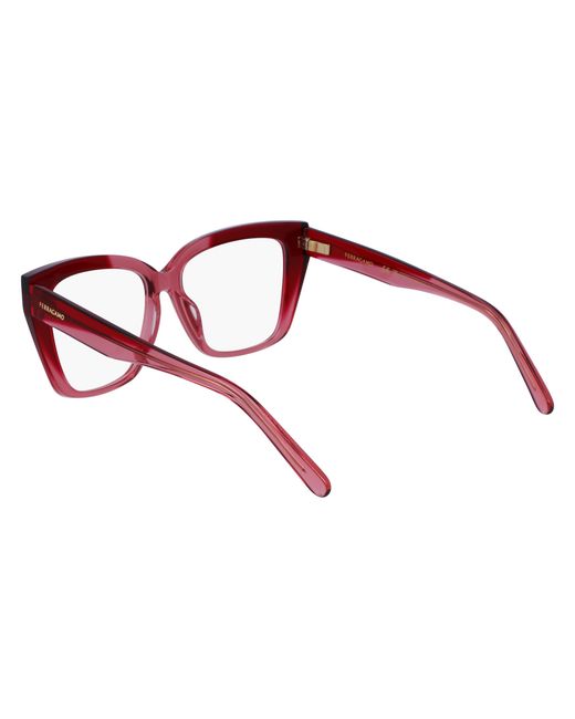 Ferragamo Black Sf2939N 617 Optical Frames Acetate Squared Normal Normal