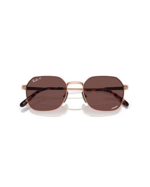 Ray-Ban Black Rb8094 Jim Titanium Square Sunglasses