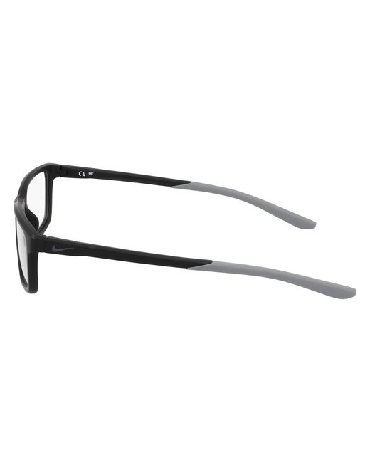 Nike Black 7292 001 Optical Frames Bio-Inject Squared Normal for men
