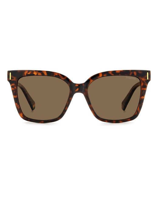 Polaroid Black Pld 6192/S 086/Sp Sunglasses Plastic Squared Polarized