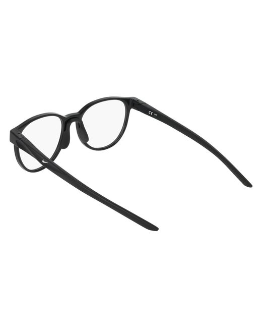 Nike Black 7407 001 Optical Frames Bio-Injected Round Normal