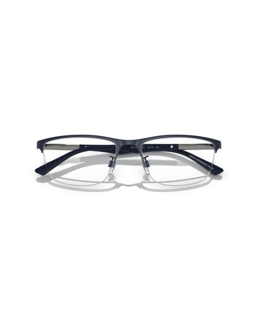 Emporio Armani Black Ea1142 3018 Optical Frames Metal Pillow for men
