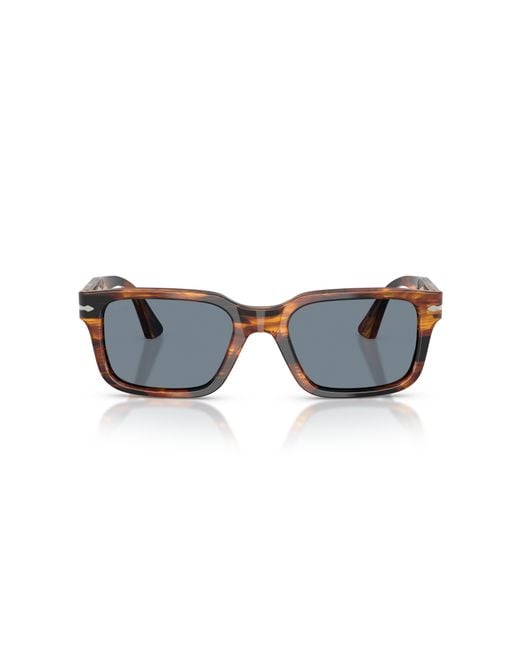 Persol Black Po3272S 123556 Sunglasses Acetate Squared Normal for men