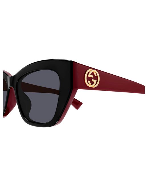 Gucci Black Gg1844Sa 004 Sunglasses Acetate Cat Eye