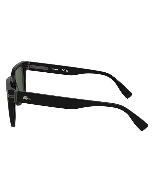 Lacoste Black L6065S 001 Sunglasses Acetate Squared Normal for men