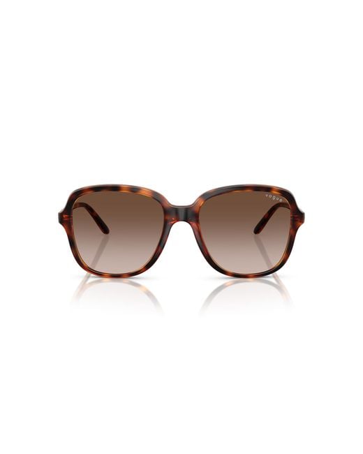 Vogue Eyewear Black Vo5601S W65613 Sunglasses Nylon Squared Normal Sfumato