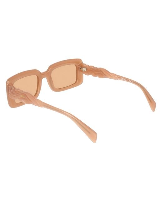 Liu Jo Black Lj806S 216 Sunglasses Bio-Inject Squared Normal